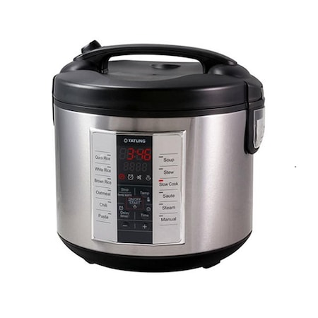 Tatung Tatung TRC-20M-SS Ultra Multi Cooker & Steamer; Black TRC-20M-SS